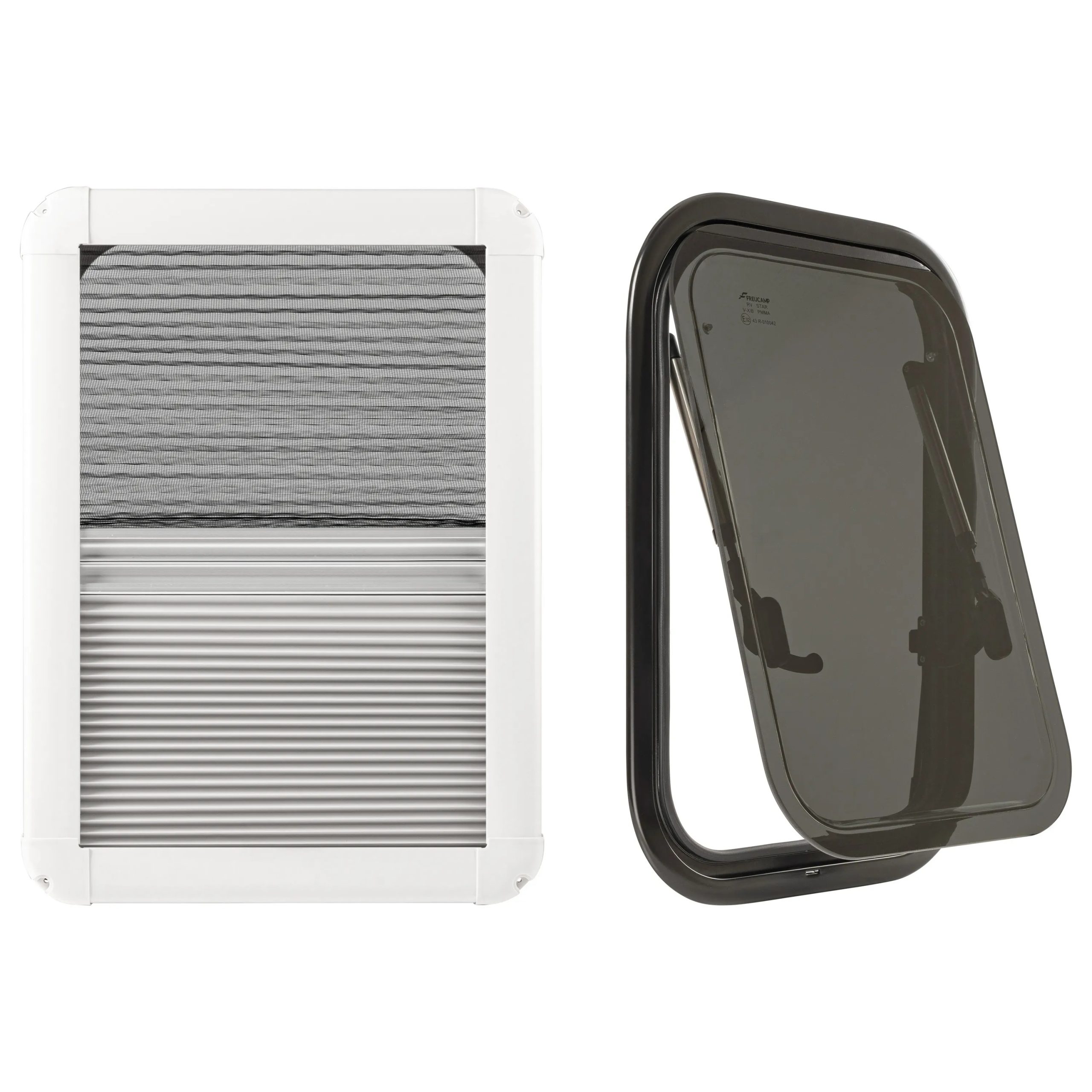 Klapraam inclusief combihor wit 350 x 500 mm 168830 (1)